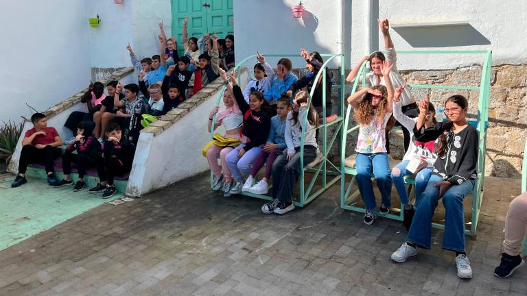 Los alumnos del CEIP San Andrés en Jaén aprenden al ritmo de “Mi gran noche” Los alumnos del CEIP San Andrés en Jaén aprenden al ritmo de “Mi gran noche”