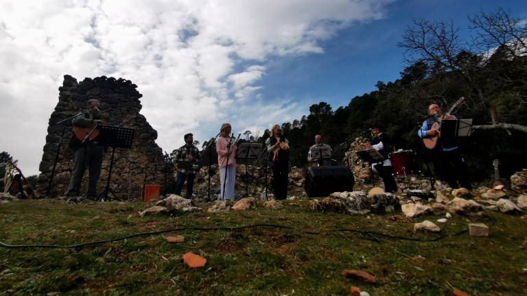 Que llueva, que llueva, a ‘capela’ la rogativa del agua de Andaraje Que llueva, que llueva, a ‘capela’ la rogativa del agua de Andaraje