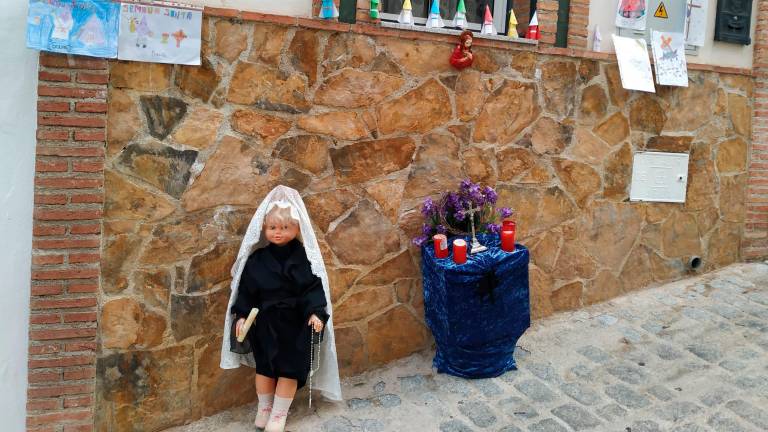Confinados en La Merced, pero con la Semana Santa presente Confinados en La Merced, pero con la Semana Santa presente