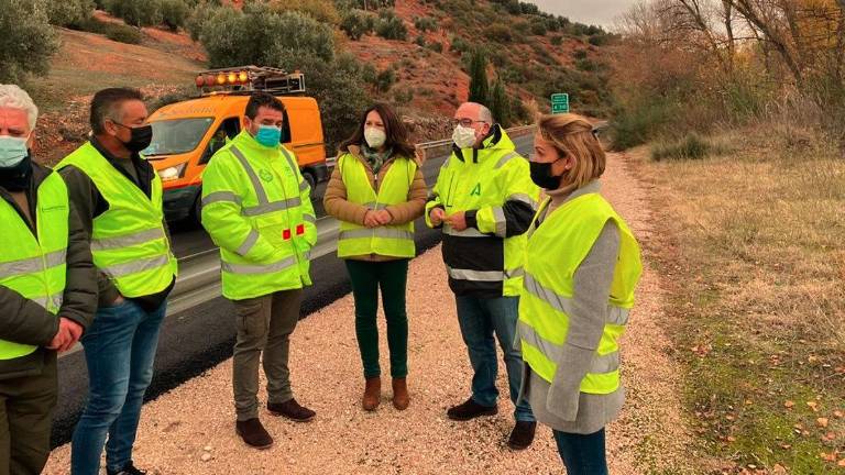 La Junta mejora el firme de un tramo de la A-310 en La Puerta de Segura La Junta mejora el firme de un tramo de la A-310 en La Puerta de Segura