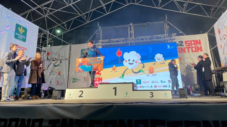 El podio de la San Antón con todos los ganadores El podio de la San Antón con todos los ganadores