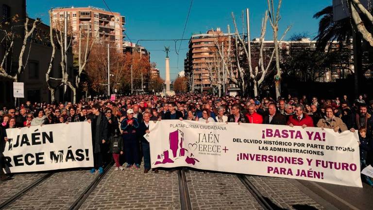 Jaén Merece Más critica la exclusión del Gobierno a la provincia Jaén Merece Más critica la exclusión del Gobierno a la provincia