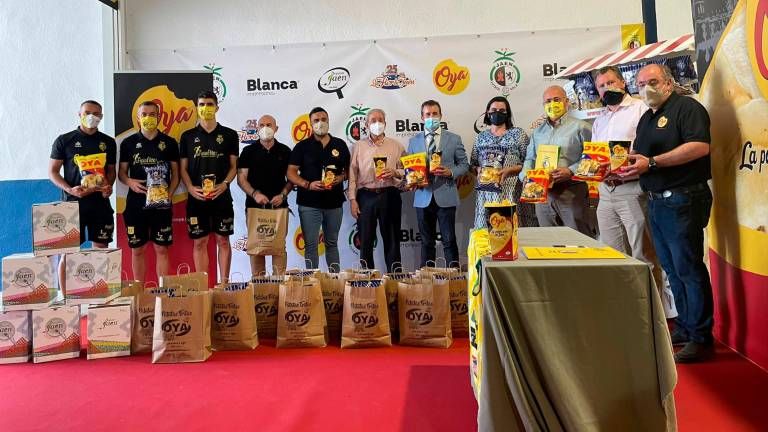 Patatas Oya se suma al proyecto del Jaén Paraíso Interior FS Patatas Oya se suma al proyecto del Jaén Paraíso Interior FS