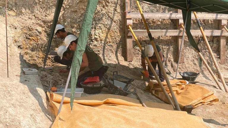 Comienza la exhumación de la fosa 548 del cementerio de San Eufrasio en Jaén Comienza la exhumación de la fosa 548 del cementerio de San Eufrasio en Jaén