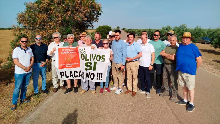Nueva movilización contra las megaplantas solares de Lopera Nueva movilización contra las megaplantas solares de Lopera