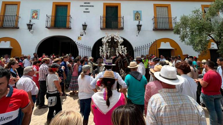 La Hermandad del Rocío de Jaén ya está en la aldea La Hermandad del Rocío de Jaén ya está en la aldea