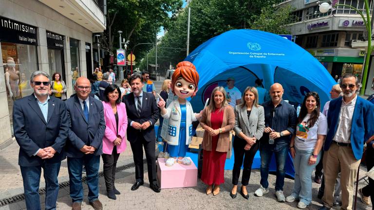 La enfermería jiennense se reivindica en su Día Internacional La enfermería jiennense se reivindica en su Día Internacional
