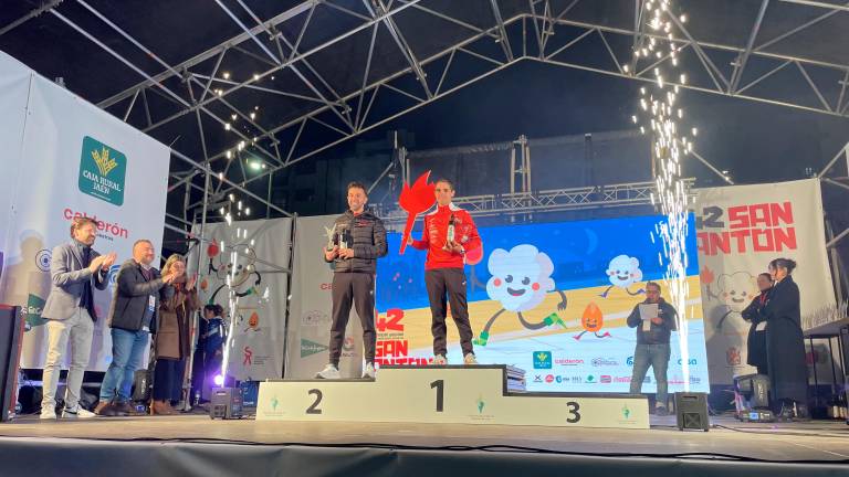 El podio de la San Antón con todos los ganadores El podio de la San Antón con todos los ganadores