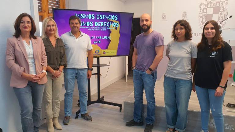“Mismos espacios, mismos derechos” es el lema del punto violeta para San Lucas “Mismos espacios, mismos derechos” es el lema del punto violeta para San Lucas