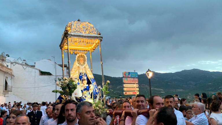 La Virgen de Tíscar regresa a su santuario La Virgen de Tíscar regresa a su santuario