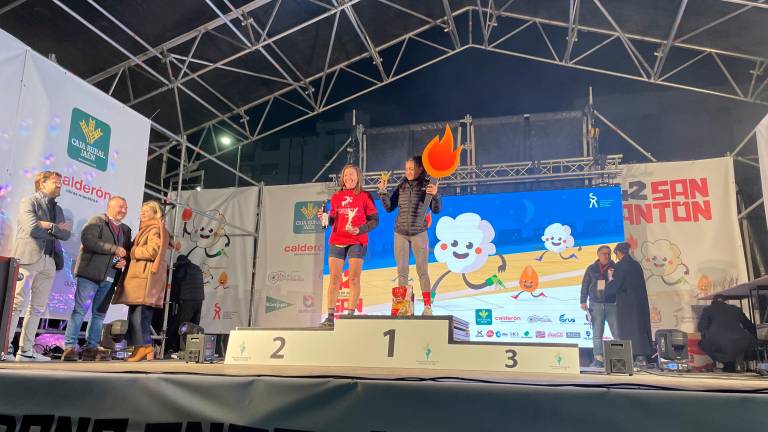 El podio de la San Antón con todos los ganadores El podio de la San Antón con todos los ganadores