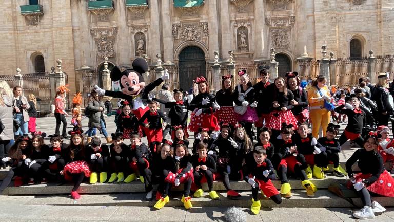 Los niños de Jaén llenan las calles de alegría por Carnaval Los niños de Jaén llenan las calles de alegría por Carnaval