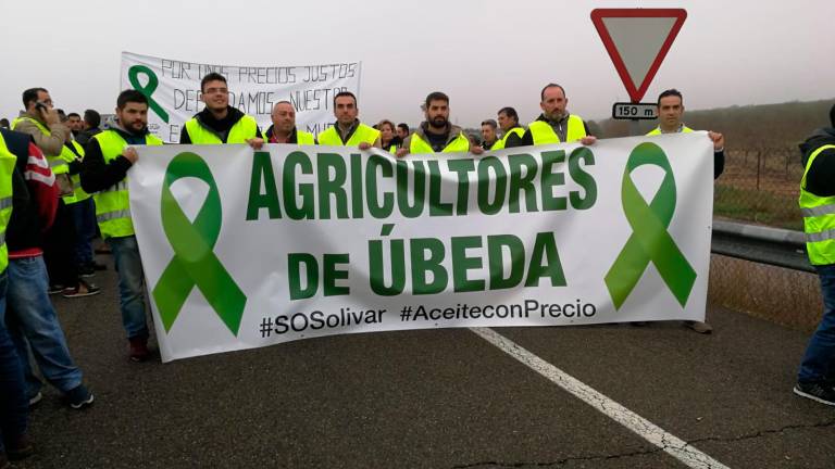 Los olivareros “se plantan” por unos precios de justicia Los olivareros “se plantan” por unos precios de justicia