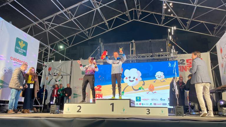 El podio de la San Antón con todos los ganadores El podio de la San Antón con todos los ganadores