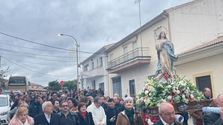 La Pedriza muestra devoción hacia su patrona La Pedriza muestra devoción hacia su patrona
