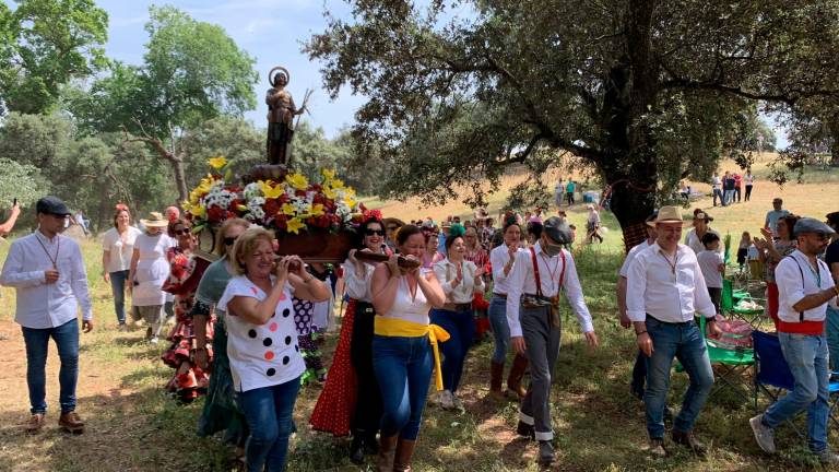 Las sonrisas vuelven a la Romería de San Isidro en Guarromán Las sonrisas vuelven a la Romería de San Isidro en Guarromán
