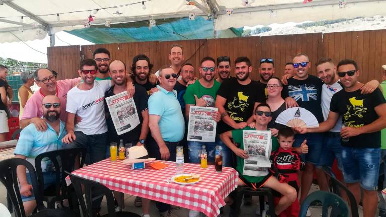 Un final sobre ruedas para la celebración de la patrona Un final sobre ruedas para la celebración de la patrona