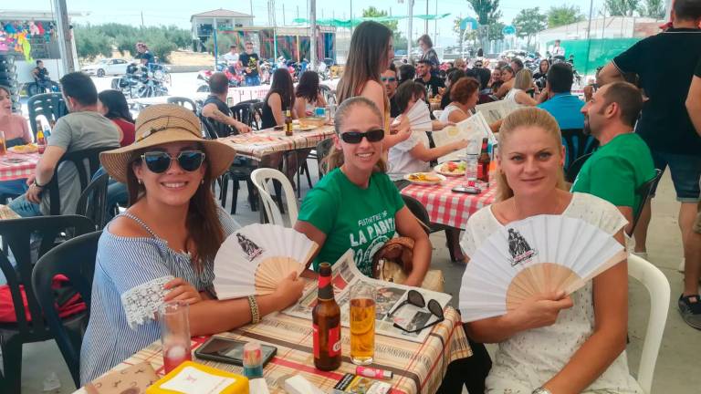 Un final sobre ruedas para la celebración de la patrona Un final sobre ruedas para la celebración de la patrona