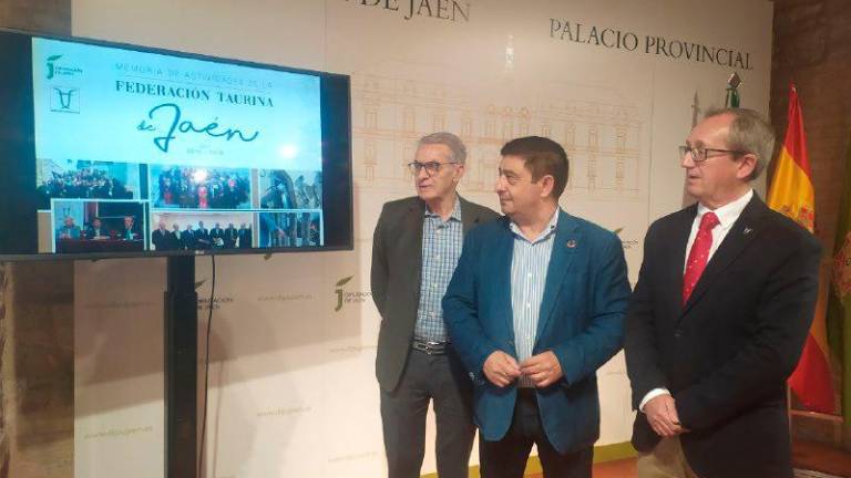 La Federación Taurina de Jaén presenta su memoria
