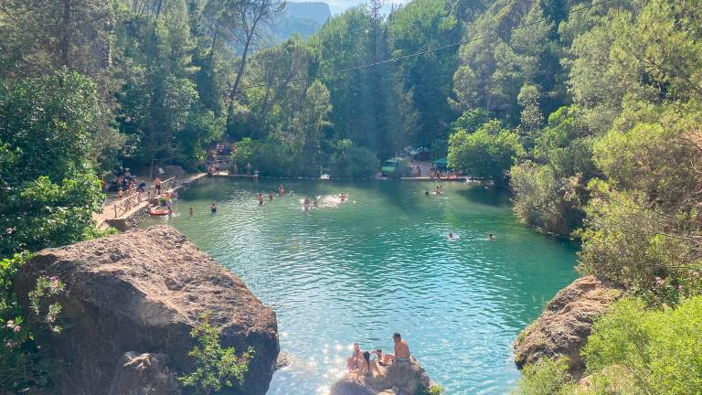 El Charco de la Pringue, un refugio natural para escapar del calor El Charco de la Pringue, un refugio natural para escapar del calor