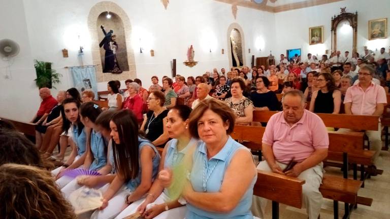Los garcileños se rinden ante la patrona en su salida anual Los garcileños se rinden ante la patrona en su salida anual