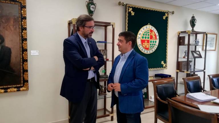 Diputación y Universidad reafirman los beneficios del trabajo conjunto Diputación y Universidad reafirman los beneficios del trabajo conjunto