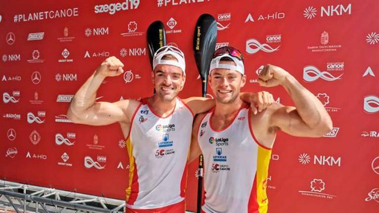 Pelayo Roza y Pedro Vázquez, subcampeones del mundo en K2 500 Pelayo Roza y Pedro Vázquez, subcampeones del mundo en K2 500