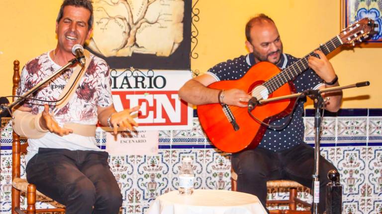 Velada en la Peña Flamenca con el arte de Cascabel de Ávila Velada en la Peña Flamenca con el arte de Cascabel de Ávila
