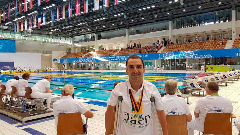 Miguel Ángel Martínez Tajuelo destaca en Berlín con tres medallas de oro Miguel Ángel Martínez Tajuelo destaca en Berlín con tres medallas de oro