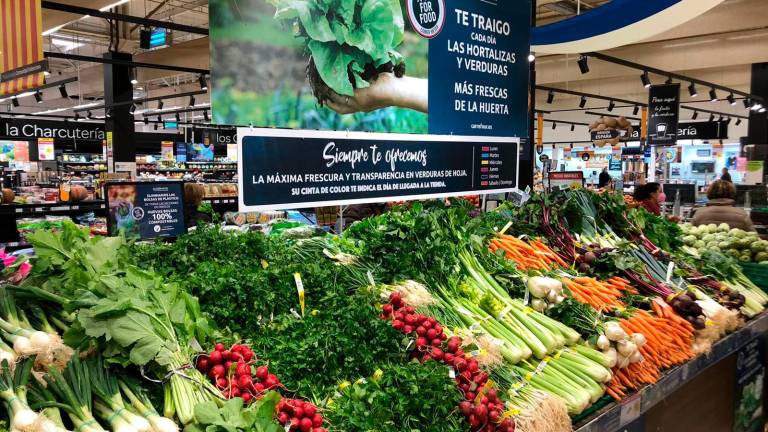Carrefour incrementa en un 23% el número de productores de verduras de hoja Carrefour incrementa en un 23% el número de productores de verduras de hoja