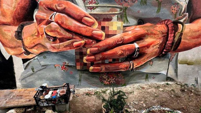 Mural Manos de Mujer Mural Manos de Mujer