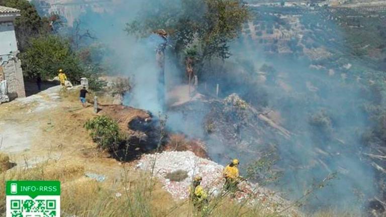 Estabilizado el incendio en Estepona y la Junta desactiva el nivel 1 del Plan de Emergencia Estabilizado el incendio en Estepona y la Junta desactiva el nivel 1 del Plan de Emergencia