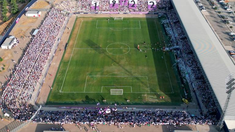 Desde el aire, 12.000 corazones unidos por un sentimiento único: el Real Jaén Desde el aire, 12.000 corazones unidos por un sentimiento único: el Real Jaén