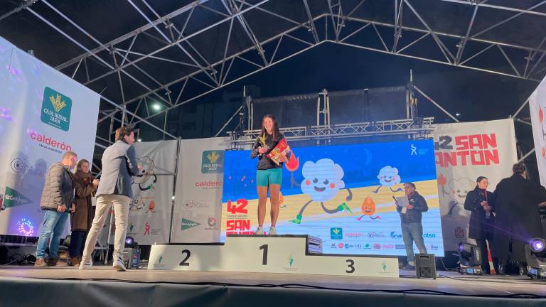 El podio de la San Antón con todos los ganadores El podio de la San Antón con todos los ganadores