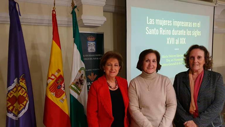 Conferencia sobre el papel de las mujeres impresoras en Jaén Conferencia sobre el papel de las mujeres impresoras en Jaén