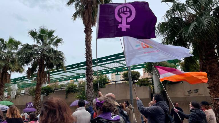 Jaén se viste de morado por el 8 de marzo Jaén se viste de morado por el 8 de marzo
