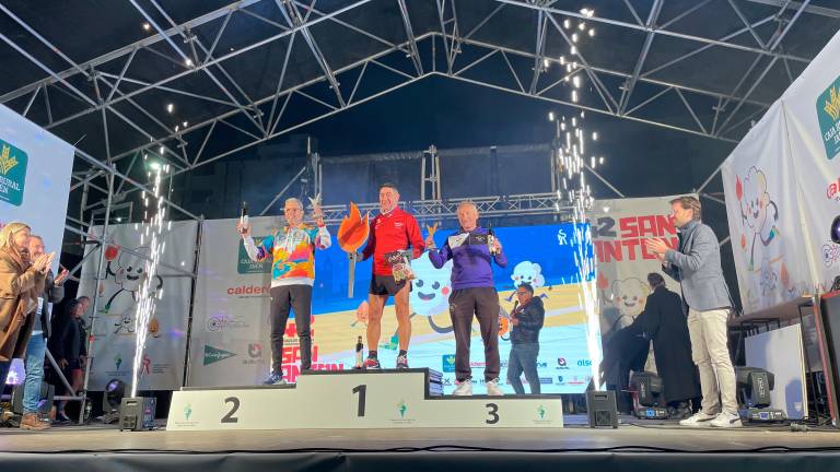El podio de la San Antón con todos los ganadores El podio de la San Antón con todos los ganadores