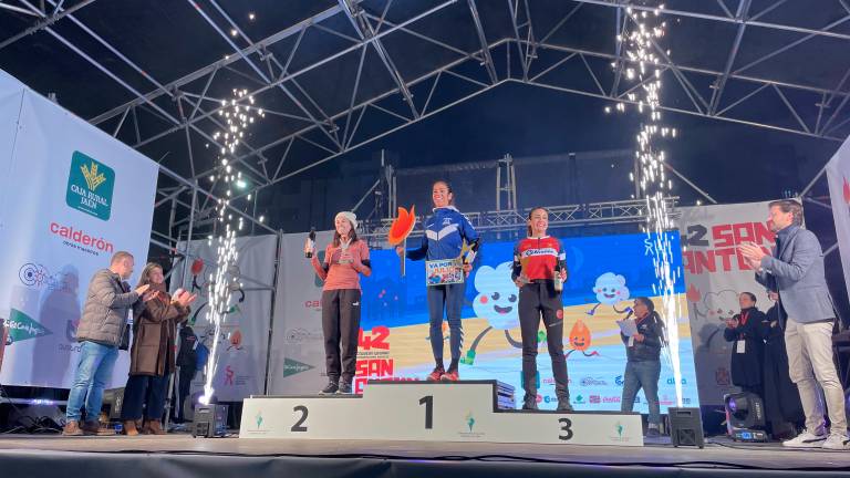 El podio de la San Antón con todos los ganadores El podio de la San Antón con todos los ganadores