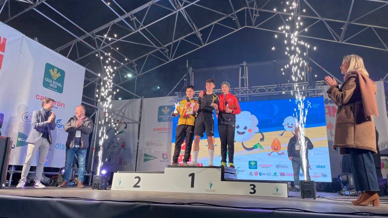 El podio de la San Antón con todos los ganadores El podio de la San Antón con todos los ganadores