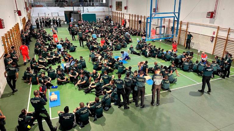 El 061 forma a 2.100 futuros guardias civiles en técnicas para salvar vidas en Baeza El 061 forma a 2.100 futuros guardias civiles en técnicas para salvar vidas en Baeza