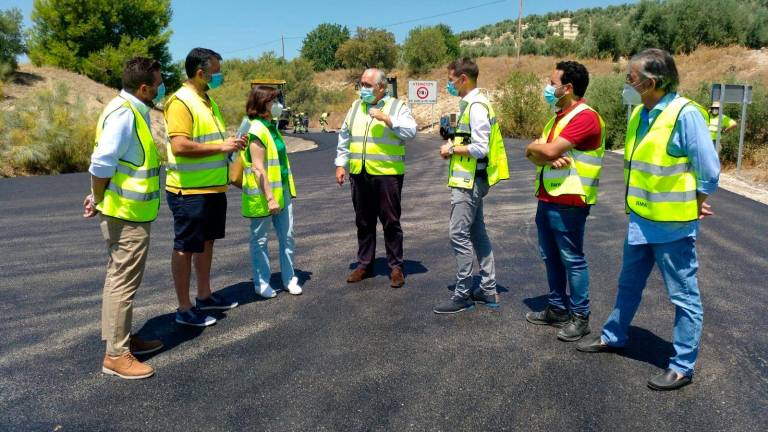 Obras en la A-315 a su paso por Torreperogil Obras en la A-315 a su paso por Torreperogil
