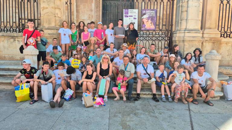 Niños ucranianos volverán para pasar el verano en Orcera Niños ucranianos volverán para pasar el verano en Orcera