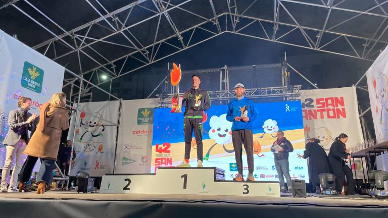 El podio de la San Antón con todos los ganadores El podio de la San Antón con todos los ganadores