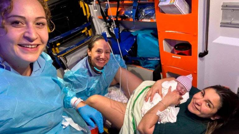 Nael, el bebé que llegó al mundo de camino al hospital de Linares Nael, el bebé que llegó al mundo de camino al hospital de Linares