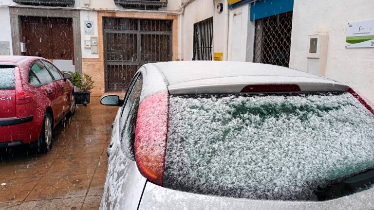Precaución por nieve si circula por la A-317 o la A-319 Precaución por nieve si circula por la A-317 o la A-319