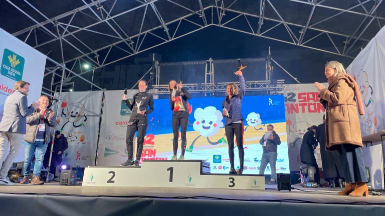 El podio de la San Antón con todos los ganadores El podio de la San Antón con todos los ganadores
