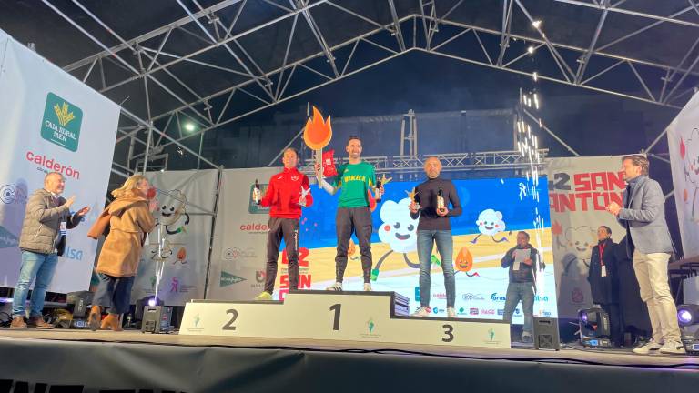 El podio de la San Antón con todos los ganadores El podio de la San Antón con todos los ganadores