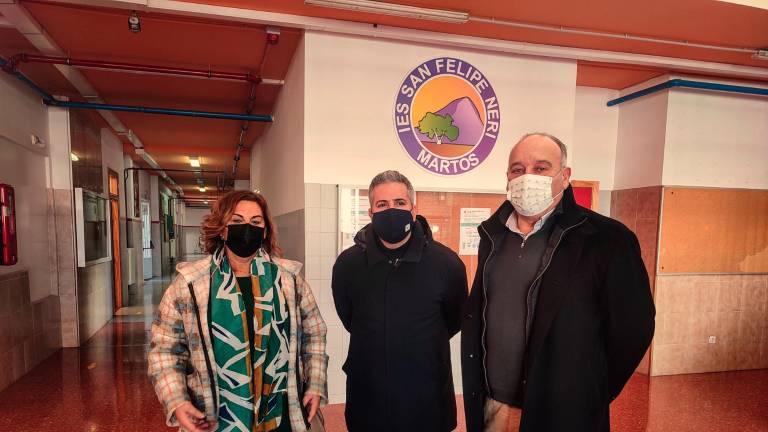 Educación destina 490.000 euros a la ampliación de espacios en el IES San Felipe Neri de Martos Educación destina 490.000 euros a la ampliación de espacios en el IES San Felipe Neri de Martos