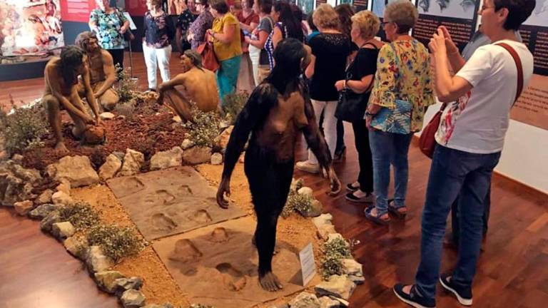El centro Paleomágina registra más de 3.800 visitas en el año y medio que lleva abierto El centro Paleomágina registra más de 3.800 visitas en el año y medio que lleva abierto