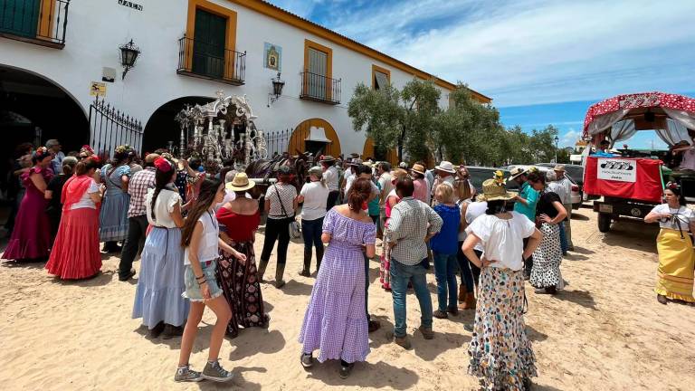 La Hermandad del Rocío de Jaén ya está en la aldea La Hermandad del Rocío de Jaén ya está en la aldea